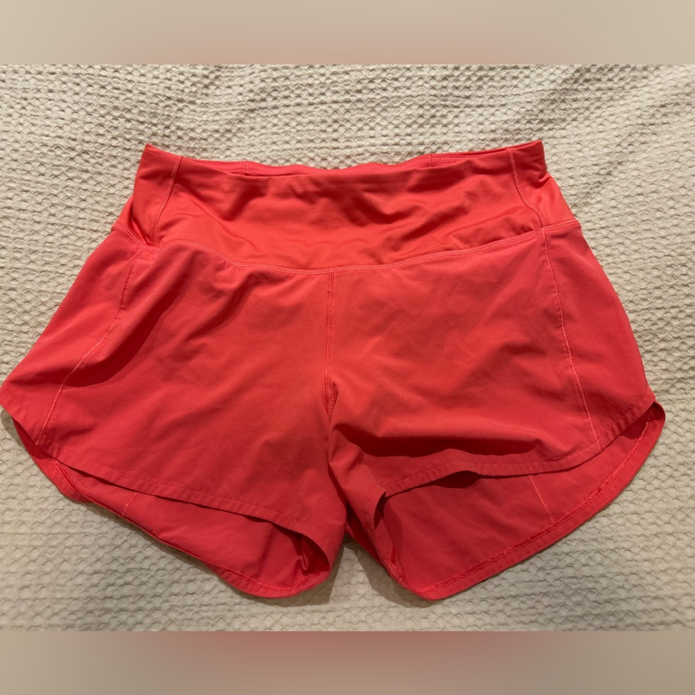 Lululemon speed up lined shorts